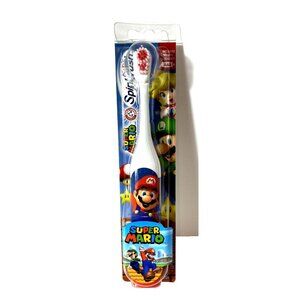 Super Mario Bros Toothbrush, Kids/Boys Video GameSpinning Action Kids Toothbrush